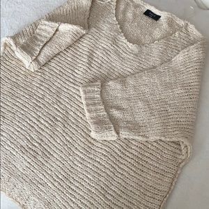 Beige Knit